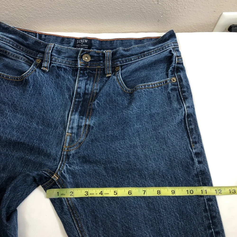 J.CREW The Sutton Cotton Medium Wash Straight Leg Men’s Jeans W30 L30